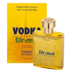 Vodka Brasil Yellow Paris Elysees - Perfume Masculino - Eau de Toilette 100ml