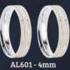 Alianças em Prata 950 – AL601